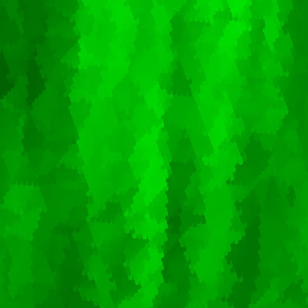 Abstrakte grüne geometrische Hintergrund wie Weihnachtsbaumzweige. — Stockvektor