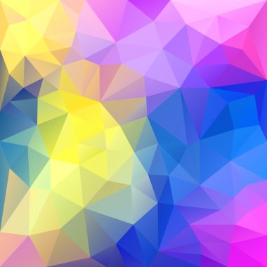 çok renkli geometrik arka plan. Mozaik desen.