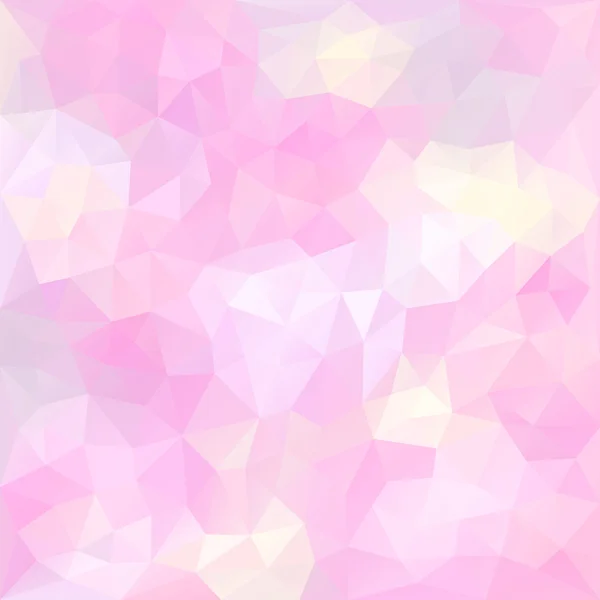 Prachtige abstracte rooskleurig geometrische achtergrond. mozaïek patroon. — Stockvector
