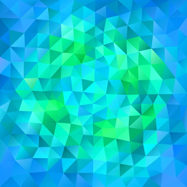 Abstract water driehoekige achtergrond voor ontwerp. mozaïek patroon. — Stockvector