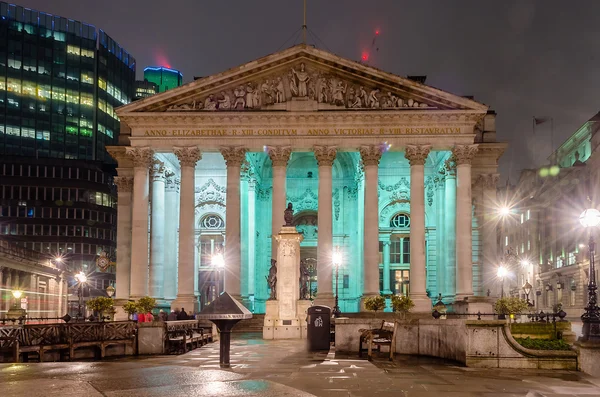 De royal exchange gebouw, london, Verenigd Koninkrijk — Stockfoto