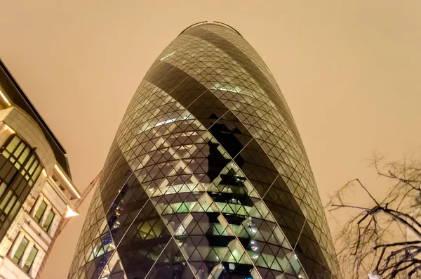 Korniszon budynku, Londyn, Wielka Brytania — Zdjęcie stockowe