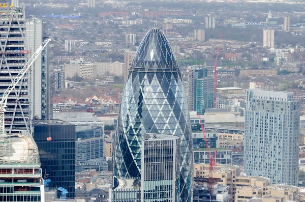 De skyline van de stad van Londen — Stockfoto