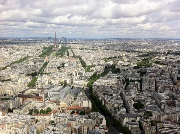 Panoramablick auf paris vom tour montparnasse — Stockfoto