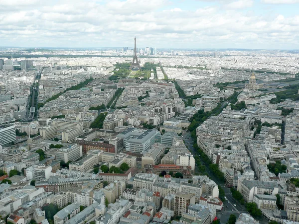 Panoramablick auf paris vom tour montparnasse — Stockfoto