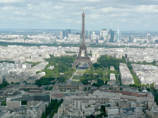 Panoramatický pohled na Paříž od tour montparnasse — Stock fotografie