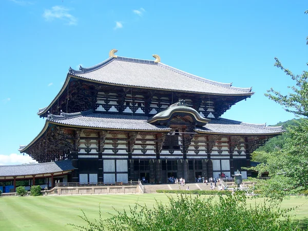 Todai-ji boeddhistische tempel, nara, japan — Stockfoto