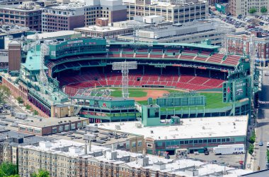 vista aérea del fenway park, boston
