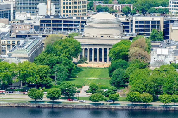 Vista aérea de Boston Massachusetts Institute of Technology Camp — Fotografia de Stock