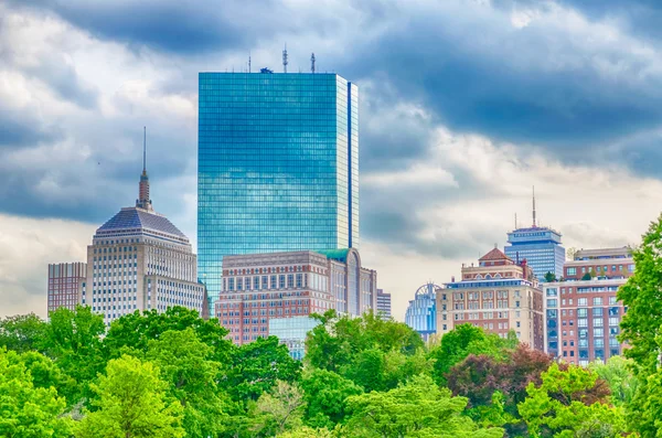 Panorama bostonu — Stock fotografie