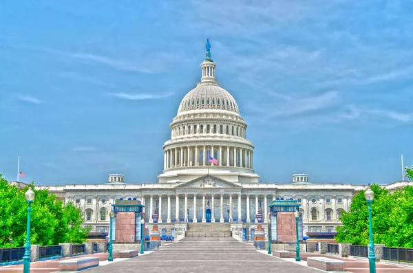 Edificio del Capitolio de los Estados Unidos, Washington DC — Foto de Stock