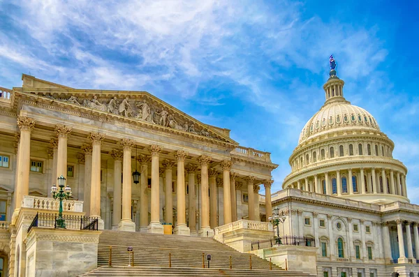 Edificio del Capitolio de los Estados Unidos, Washington DC — Foto de Stock