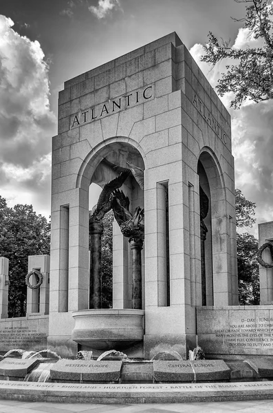 Memoriale della seconda guerra mondiale a Washington DC — Foto Stock