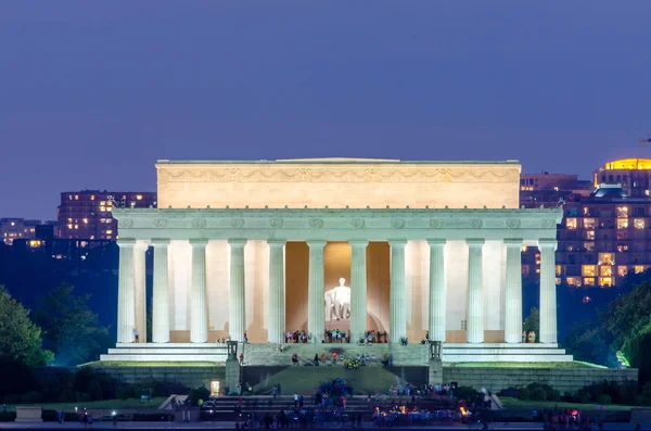 Lincoln Memorial em Washington DC EUA — Fotografia de Stock