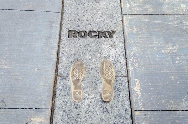 Rocky steg — Stockfoto