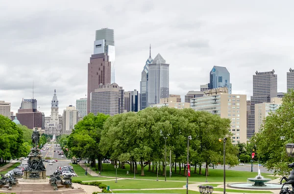 Filadelfia Skyline — Zdjęcie stockowe