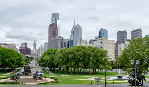 Filadelfia Skyline — Zdjęcie stockowe