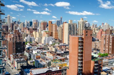 New york şehri, Doğu Yakası havadan görünümü