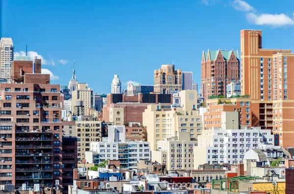 Nova Iorque, Vista Aérea do Upper East Side — Fotografia de Stock