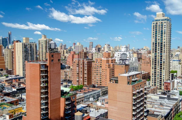 New york city, luchtfoto van de upper east side — Stockfoto