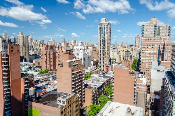 Ciudad de Nueva York, Vista aérea del Upper East Side — Foto de Stock