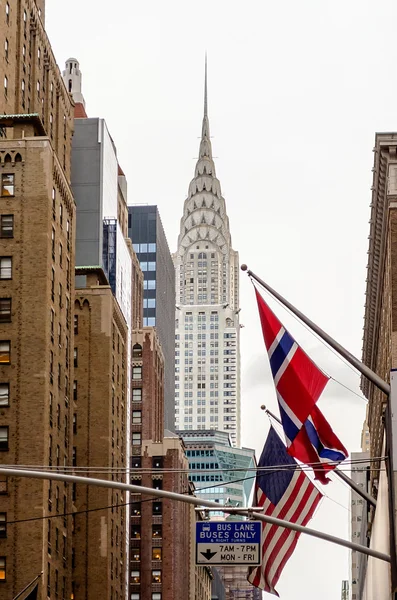 Chrysler budovy, new york city — Stock fotografie