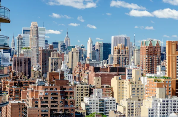 Nova Iorque, Vista Aérea do Upper East Side — Fotografia de Stock