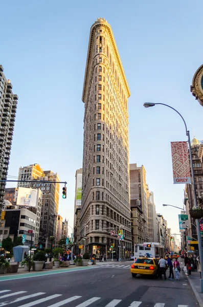 O Edifício Flatiron, Nova Iorque — Fotografia de Stock