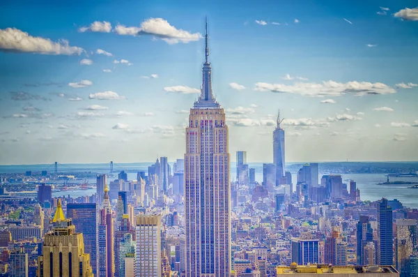 New York-skyline — Stockfoto