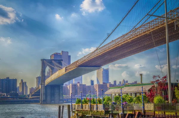 Ponte di Brooklyn — Foto Stock