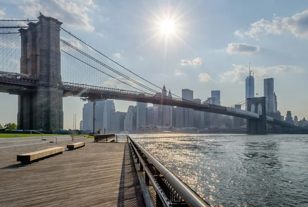 Ponte di Brooklyn — Foto Stock