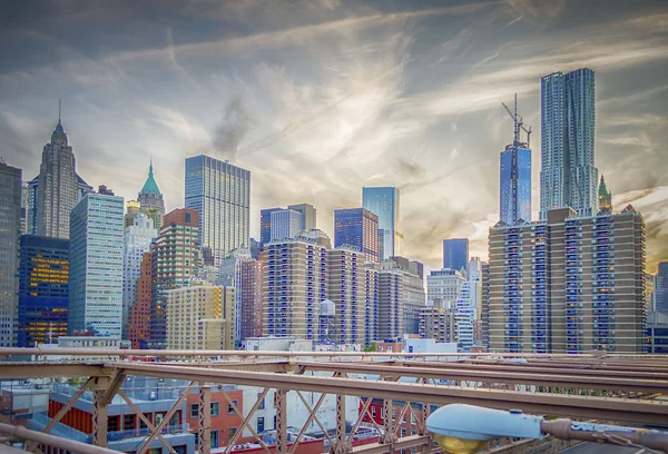 Línea del horizonte de Manhattan —  Fotos de Stock