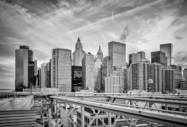 Skyline van Manhattan — Stockfoto