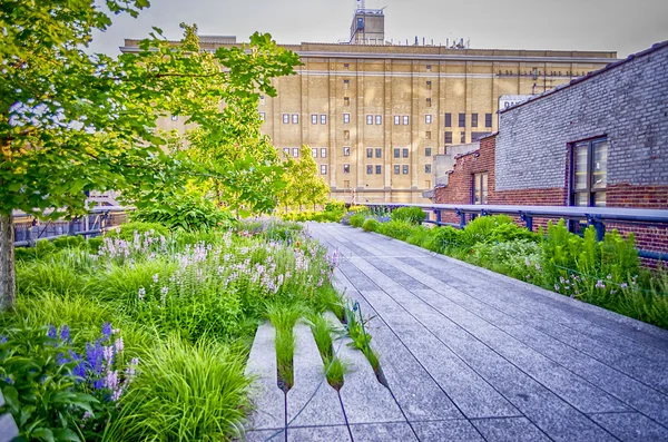 High Line Park, New York — Stockfoto