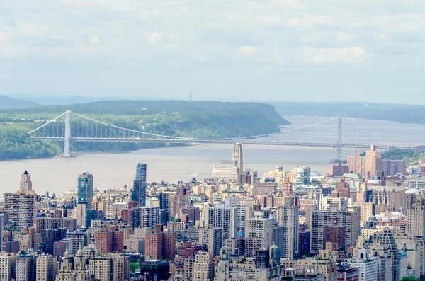 Vista aérea del puente George Washington —  Fotos de Stock