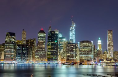Manhattan Geceleri gökyüzü