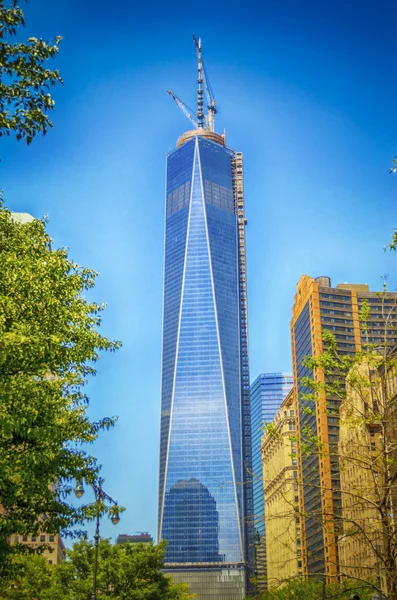 Um World Trade Center, também conhecido como Freedom Tower — Fotografia de Stock