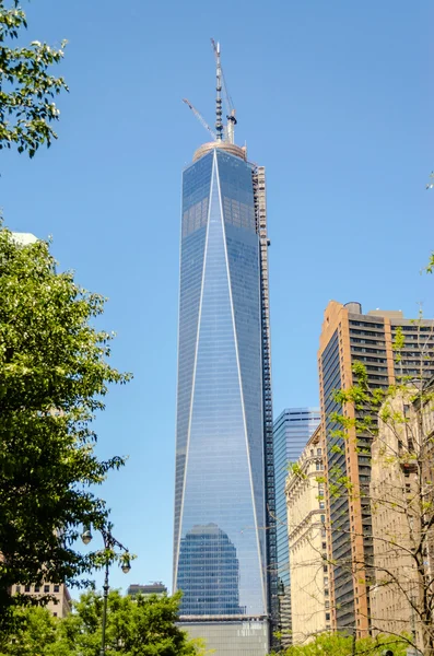 Единый Всемирный торговый центр, он же Башня Свободы — стоковое фото