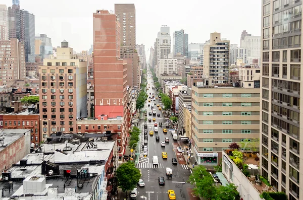 曼哈顿第一大道 — 图库照片