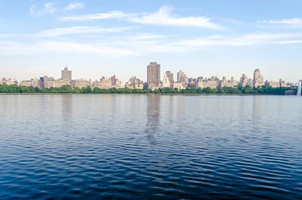 Reservoir a Central Park, New York — Foto Stock