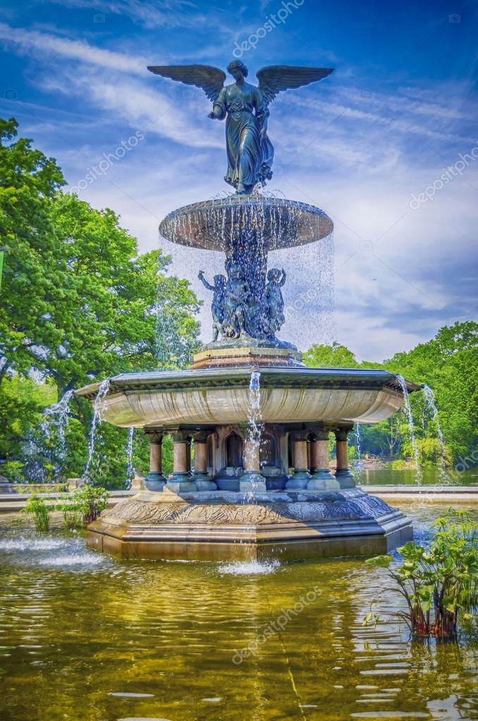 Bethesda Fountain in Central Park, New York Stock Photo by ©marcorubino