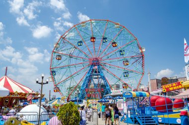 merak tekerlek coney Island, new york