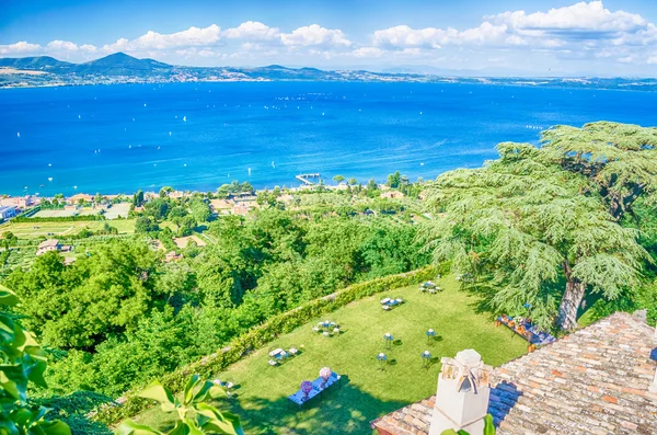 Bracciano Lake View from Odescalchi Castle — Stock Photo, Image