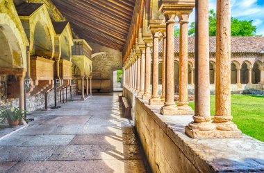 Cloister san zeno Katedrali'ne, verona