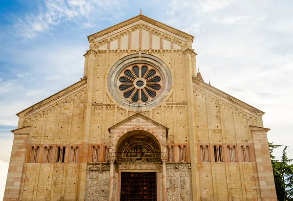 San Zeno Cathedral, Verona — Stock Photo, Image
