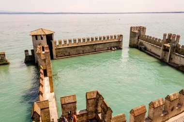 Scaliger Kalesi, sirmione, İtalya