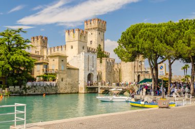 Scaliger Kalesi, sirmione, İtalya