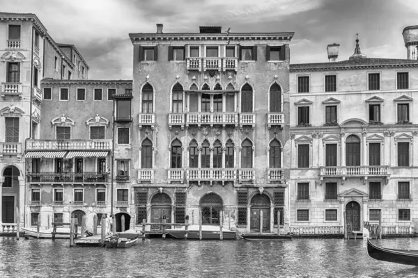 Arquitetura Cênica Longo Grande Canal Distrito Cannaregio Veneza Itália — Fotografia de Stock