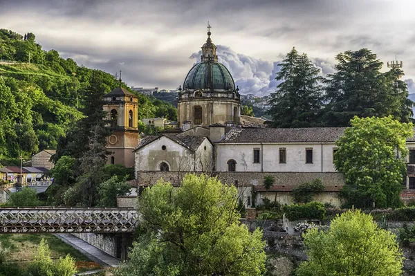 Vacker Utsikt Över Den Historiska Kyrkan San Domenico Stora Landmärke — Stockfoto