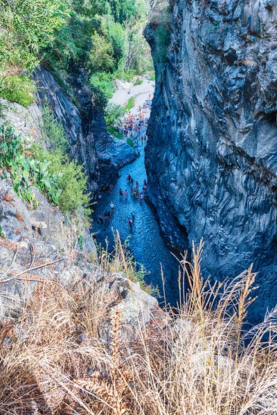 Impresionante Sistema Natural Gargantas Barrancos Erosionado Durante Los Últimos Milenios — Foto de Stock